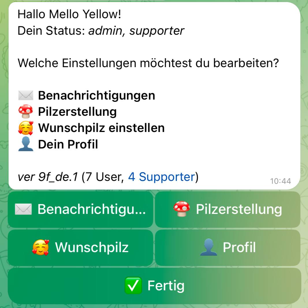 Auf Pilze reagieren