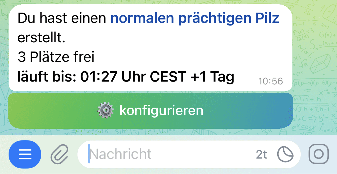 Pilz konfigurieren